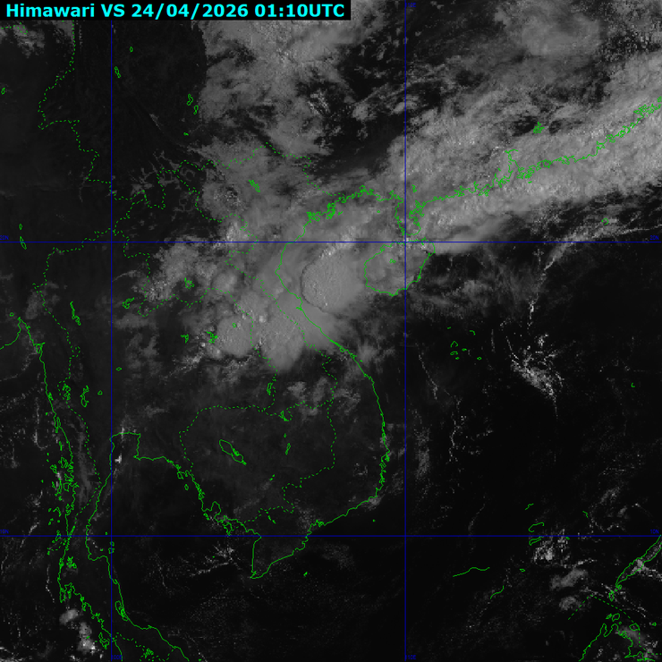 Ngày 24/4/2026, Hà Nội nhiều mây, ngày có lúc có mưa, đêm tạnh ráo; trời mát- Ảnh 1.