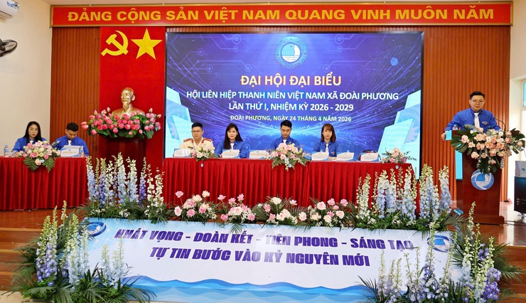Đại hội đại biểu Hội Liên hiệp thanh niên xã Đoài Phương lần thứ I nhiệm kỳ 2026 – 2029- Ảnh 8.