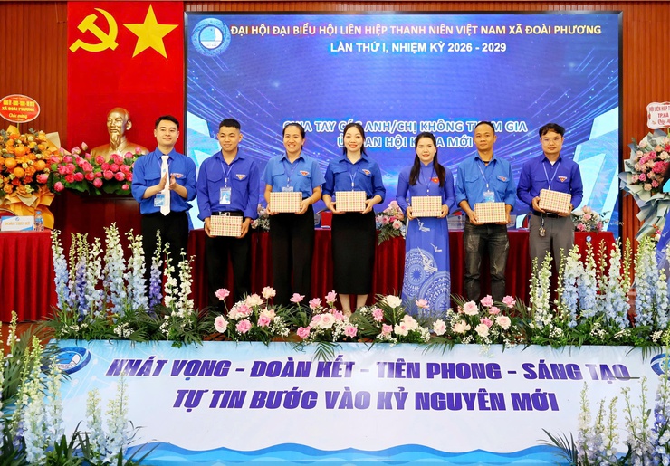 Đại hội đại biểu Hội Liên hiệp thanh niên xã Đoài Phương lần thứ I nhiệm kỳ 2026 – 2029- Ảnh 9.