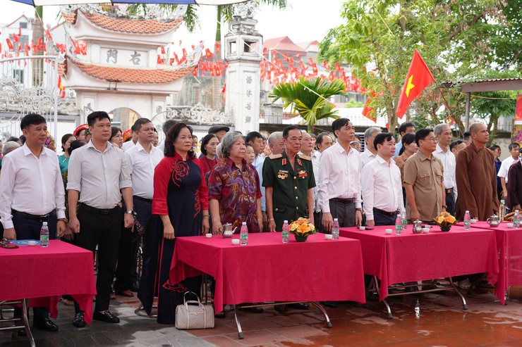 Khai mạc Lễ hội truyền thống và Lễ khánh thành dự án tu bổ, tôn tạo di tích đình Thọ Lão- Ảnh 1.