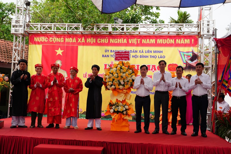 Khai mạc Lễ hội truyền thống và Lễ khánh thành dự án tu bổ, tôn tạo di tích đình Thọ Lão- Ảnh 2.