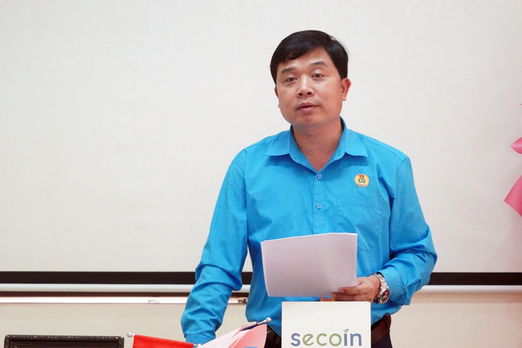Đại hội thành lập Công đoàn Công ty Cổ phần Vật liệu Xây dựng Secoin- Ảnh 4.