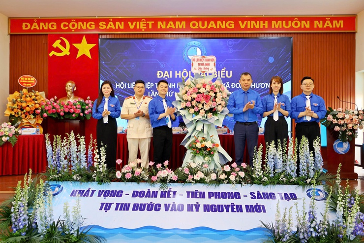 Đại hội đại biểu Hội Liên hiệp thanh niên xã Đoài Phương lần thứ I nhiệm kỳ 2026 – 2029- Ảnh 5.