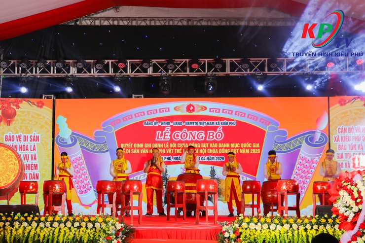 Lễ đón nhận di sản văn hoá phi vật thể quốc gia Lễ hội truyền thống chùa Đồng Bụt và khai hội chùa Đồng Bụt xã Kiều Phú năm 2026- Ảnh 10.