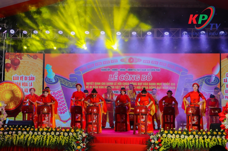 Lễ đón nhận di sản văn hoá phi vật thể quốc gia Lễ hội truyền thống chùa Đồng Bụt và khai hội chùa Đồng Bụt xã Kiều Phú năm 2026- Ảnh 14.