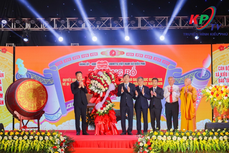 Lễ đón nhận di sản văn hoá phi vật thể quốc gia Lễ hội truyền thống chùa Đồng Bụt và khai hội chùa Đồng Bụt xã Kiều Phú năm 2026- Ảnh 1.