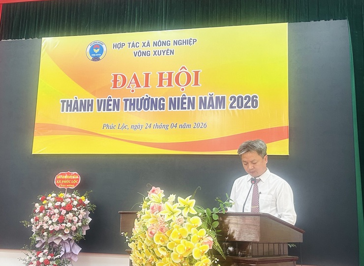 HTX Nông nghiệp Võng Xuyên tổ chức thành công Đại hội đại biểu thành viên thường niên năm 2026- Ảnh 5.