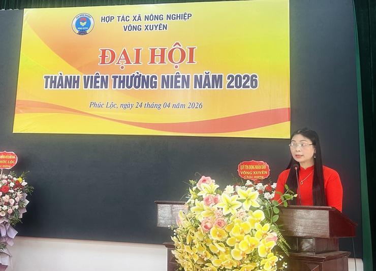 HTX Nông nghiệp Võng Xuyên tổ chức thành công Đại hội đại biểu thành viên thường niên năm 2026- Ảnh 7.