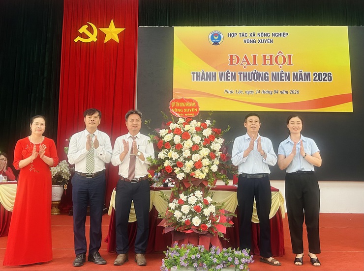 HTX Nông nghiệp Võng Xuyên tổ chức thành công Đại hội đại biểu thành viên thường niên năm 2026- Ảnh 4.