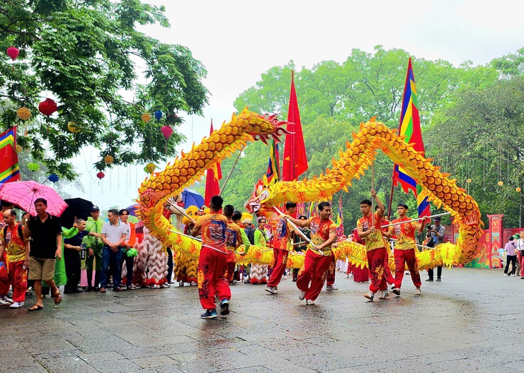 CÂU LẠC BỘ LÂN - SƯ - RỒNG  TAM HIỆP XÃ HÁT MÔN - VINH DỰ BIỂU DIỄN TẠI LỄ HỘI ĐỀN HÙNG VÀ TUẦN VĂN HÓA- DU LỊCH ĐẤT TỔ NĂM BÍNH NGỌ 2026- Ảnh 4.
