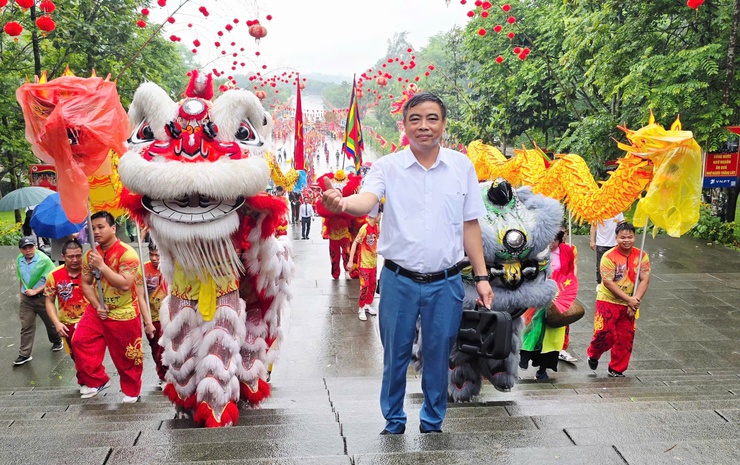 CÂU LẠC BỘ LÂN - SƯ - RỒNG  TAM HIỆP XÃ HÁT MÔN - VINH DỰ BIỂU DIỄN TẠI LỄ HỘI ĐỀN HÙNG VÀ TUẦN VĂN HÓA- DU LỊCH ĐẤT TỔ NĂM BÍNH NGỌ 2026- Ảnh 6.