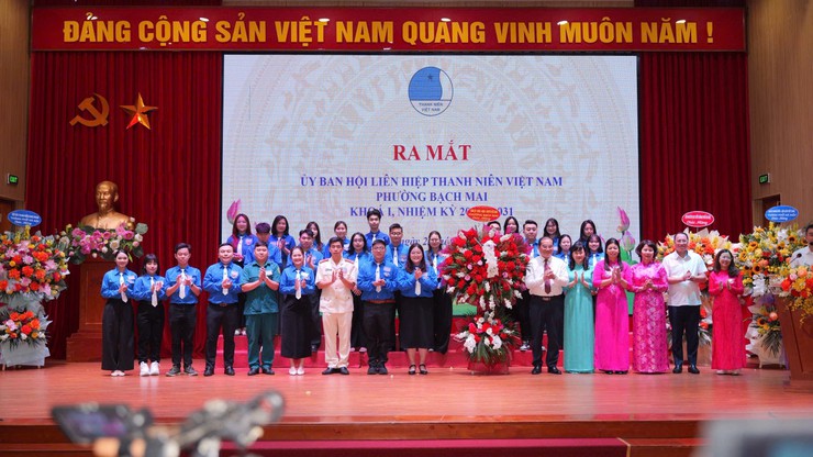 ĐẠI HỘI ĐẠI BIỂU HỘI LIÊN HIỆP THANH NIÊN VIỆT NAM PHƯỜNG BẠCH MAI LẦN THỨ I, NHIỆM KỲ 2026 - 2029 THÀNH CÔNG TỐT ĐẸP- Ảnh 2.