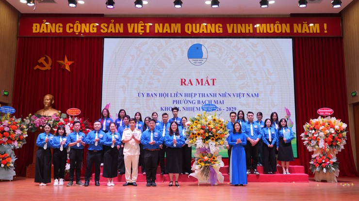 ĐẠI HỘI ĐẠI BIỂU HỘI LIÊN HIỆP THANH NIÊN VIỆT NAM PHƯỜNG BẠCH MAI LẦN THỨ I, NHIỆM KỲ 2026 - 2029 THÀNH CÔNG TỐT ĐẸP- Ảnh 1.