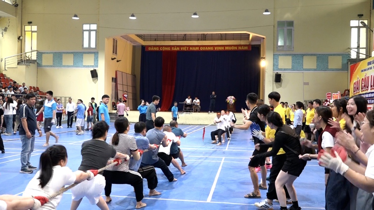 Xã Mỹ Đức sổi nổi giải thi đấu cầu lông - kéo co và hưởng ứng “ Tháng công nhân” năm 2026- Ảnh 11.