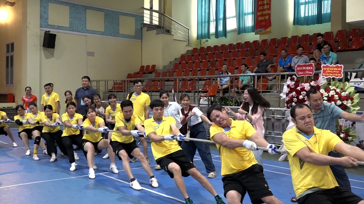 Xã Mỹ Đức sổi nổi giải thi đấu cầu lông - kéo co và hưởng ứng “ Tháng công nhân” năm 2026- Ảnh 12.