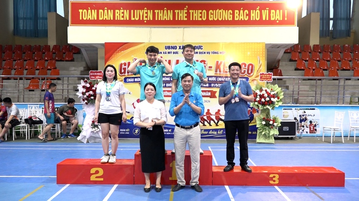 Xã Mỹ Đức sổi nổi giải thi đấu cầu lông - kéo co và hưởng ứng “ Tháng công nhân” năm 2026- Ảnh 22.