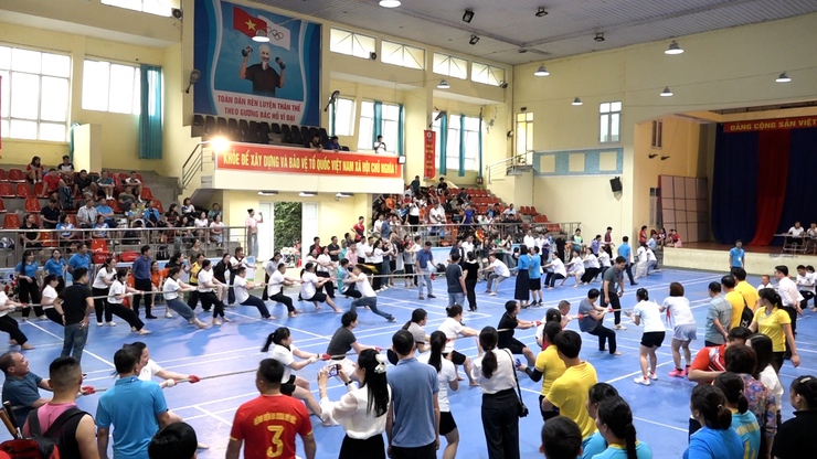 Xã Mỹ Đức sổi nổi giải thi đấu cầu lông - kéo co và hưởng ứng “ Tháng công nhân” năm 2026- Ảnh 14.