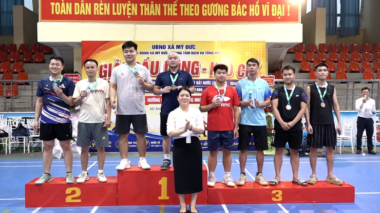 Xã Mỹ Đức sổi nổi giải thi đấu cầu lông - kéo co và hưởng ứng “ Tháng công nhân” năm 2026- Ảnh 23.