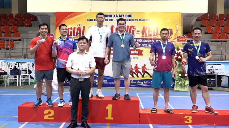 Xã Mỹ Đức sổi nổi giải thi đấu cầu lông - kéo co và hưởng ứng “ Tháng công nhân” năm 2026- Ảnh 25.