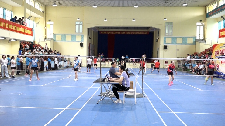 Xã Mỹ Đức sổi nổi giải thi đấu cầu lông - kéo co và hưởng ứng “ Tháng công nhân” năm 2026- Ảnh 16.