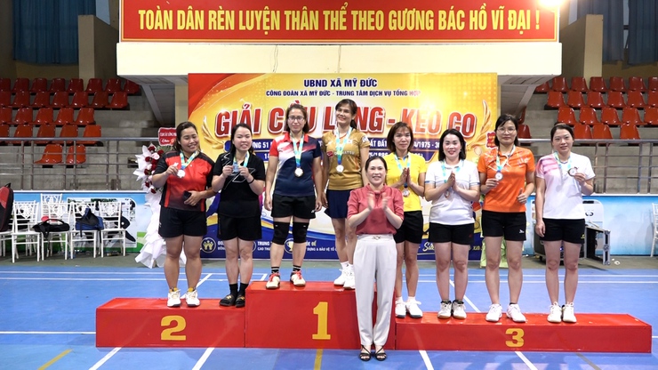 Xã Mỹ Đức sổi nổi giải thi đấu cầu lông - kéo co và hưởng ứng “ Tháng công nhân” năm 2026- Ảnh 28.