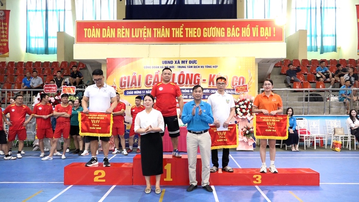 Xã Mỹ Đức sổi nổi giải thi đấu cầu lông - kéo co và hưởng ứng “ Tháng công nhân” năm 2026- Ảnh 21.