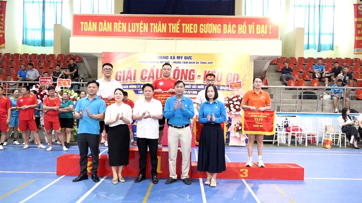 Xã Mỹ Đức sổi nổi giải thi đấu cầu lông - kéo co và hưởng ứng “ Tháng công nhân” năm 2026- Ảnh 20.