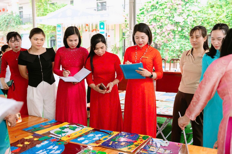 Hội thi “Bé khéo tay” Trường Mầm non Phụng Châu năm học 2025–2026- Ảnh 10.