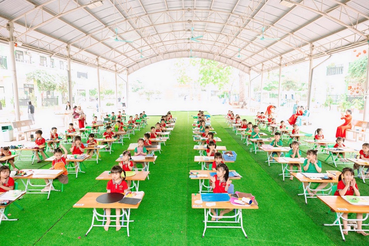 Hội thi “Bé khéo tay” Trường Mầm non Phụng Châu năm học 2025–2026- Ảnh 3.