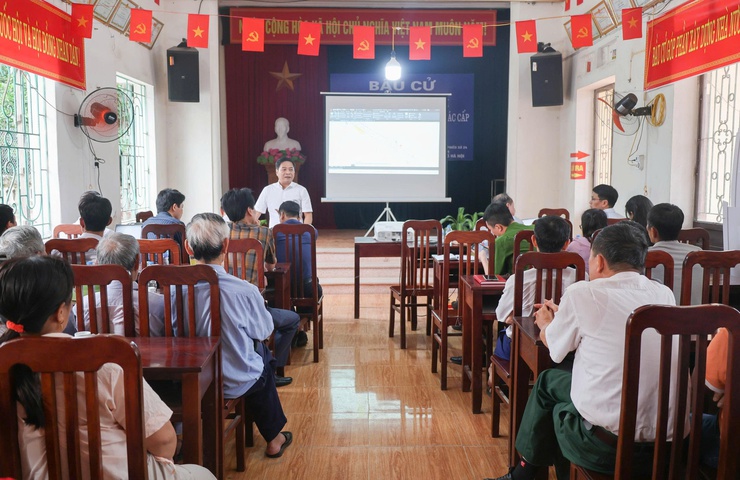 Đại Xuyên đối thoại với các hộ dân trong phạm vi thu hồi đất thực hiện dự án nâng cấp đường Tỉnh lộ 428- Ảnh 5.