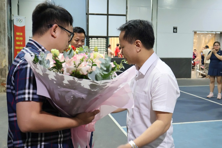 Sôi nổi Giải Pickleball khối Công nhân viên chức và Lực lượng vũ trang phương Đông Ngac năm 2026- Ảnh 4.