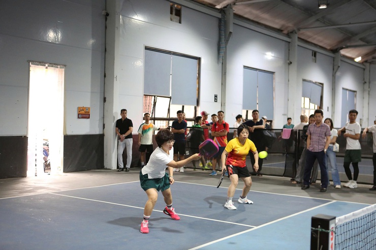 Sôi nổi Giải Pickleball khối Công nhân viên chức và Lực lượng vũ trang phương Đông Ngac năm 2026- Ảnh 6.