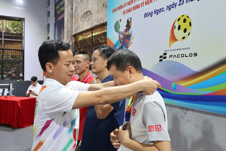 Sôi nổi Giải Pickleball khối Công nhân viên chức và Lực lượng vũ trang phương Đông Ngac năm 2026- Ảnh 8.