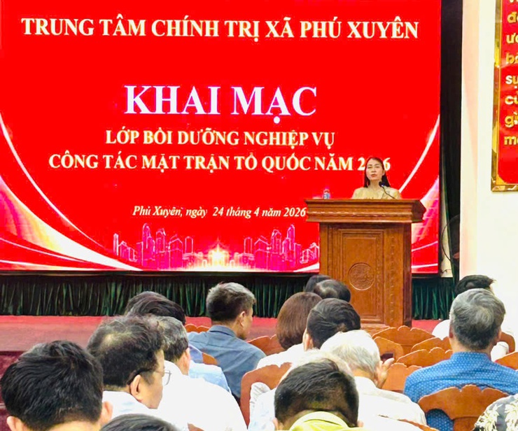 Khai mạc lớp bồi dưỡng nghiệp vụ công tác Mặt trận năm 2026- Ảnh 1.