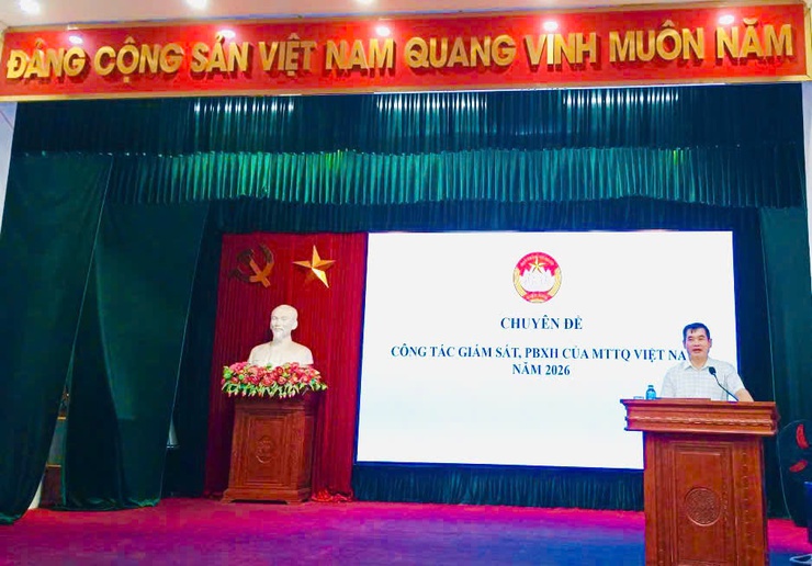 Khai mạc lớp bồi dưỡng nghiệp vụ công tác Mặt trận năm 2026- Ảnh 2.