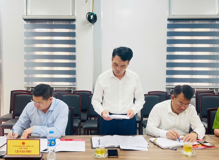 Ban Thường vụ Đảng ủy xã làm việc với UBND xã về quy chế và nhiệm vụ phát triển kinh tế - xã hội năm 2026- Ảnh 5.