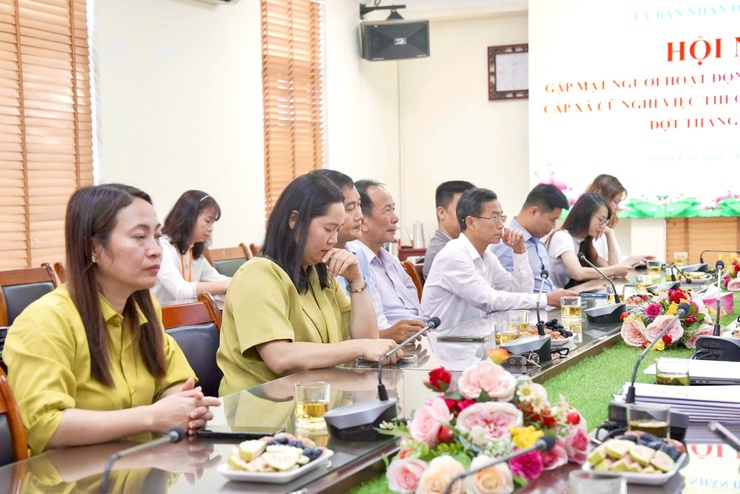 Hội nghị gặp mặt người hoạt động không chuyên trách cấp xã cũ nghỉ việc theo Nghị định 154/CP/2025NĐ-CP đợt tháng 02/2026- Ảnh 6.