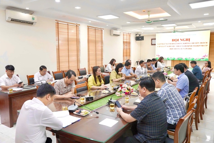 Hội nghị gặp mặt người hoạt động không chuyên trách cấp xã cũ nghỉ việc theo Nghị định 154/CP/2025NĐ-CP đợt tháng 02/2026- Ảnh 2.