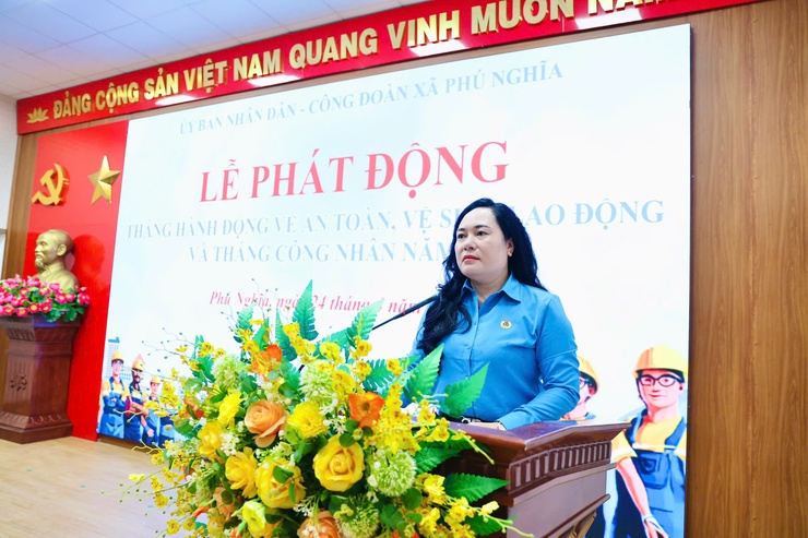 Phú Nghĩa phát động Tháng hành động về An toàn, vệ sinh lao động và Tháng Công nhân năm 2026- Ảnh 7.