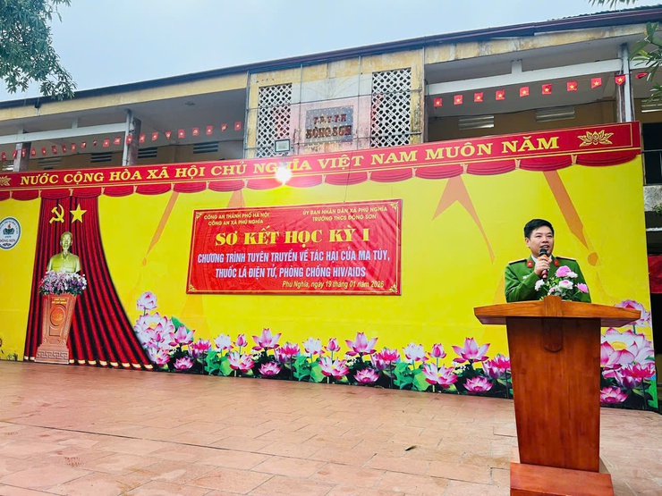 Phú Nghĩa đẩy mạnh tuyên truyền phòng, chống tác hại của thuốc lá- Ảnh 2.