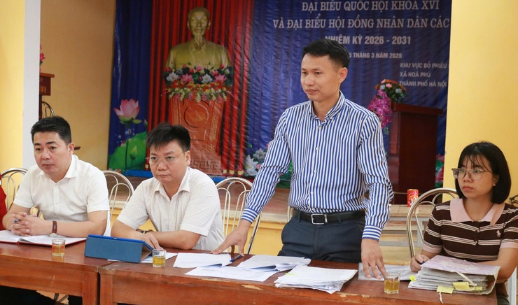Xã Hòa Phú tổ chức đối thoại với người dân có diện tích đất thu hồi trong Dự án: Cải tạo, nâng cấp đường tỉnh 419 trên địa bàn huyện Chương Mỹ qua xã Đồng Phú cũ- Ảnh 3.