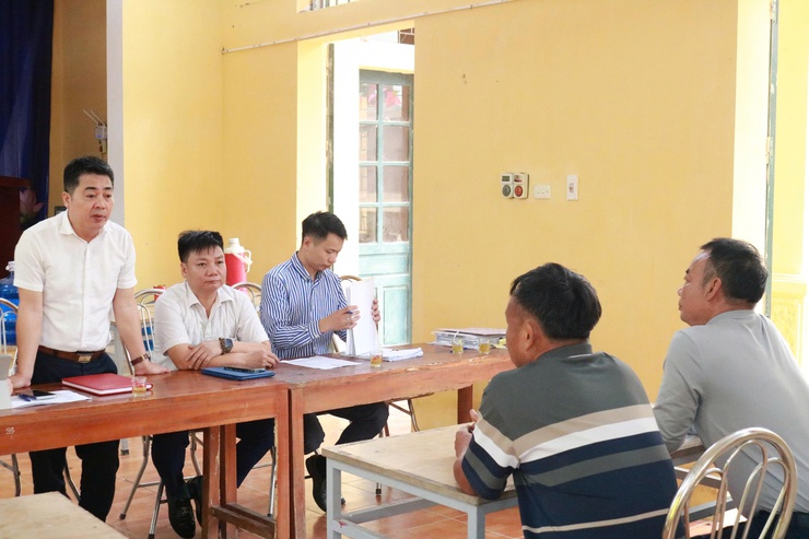 Xã Hòa Phú tổ chức đối thoại với người dân có diện tích đất thu hồi trong Dự án: Cải tạo, nâng cấp đường tỉnh 419 trên địa bàn huyện Chương Mỹ qua xã Đồng Phú cũ- Ảnh 2.