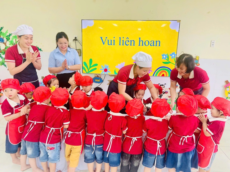 Trường Mầm non Thuần Mỹ xã Bất Bạt: Chú trọng nâng cao chất lượng giáo dục qua hoạt động kiểm tra chuyên môn nội bộ- Ảnh 4.