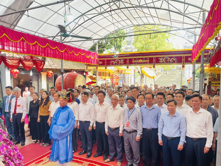 Nhân dân Liên Hà, Liên Trung khai mạc Lễ hội truyền thống đền thờ Nữ Sa Lãng năm 2026- Ảnh 1.