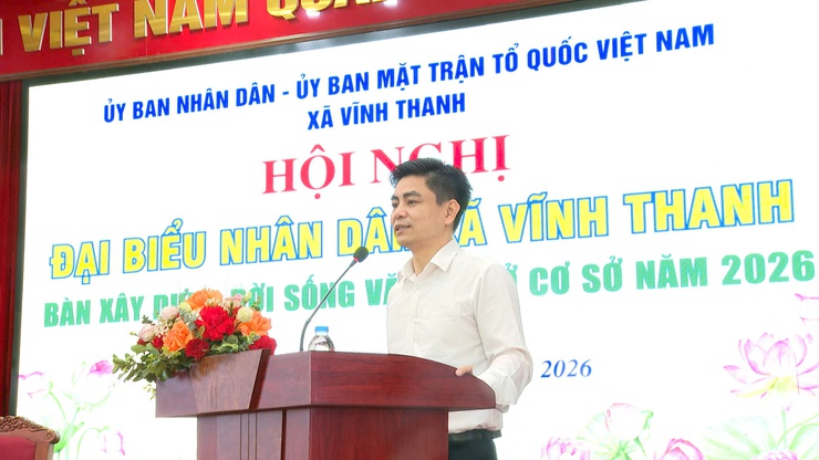 Xã Vĩnh Thanh tổ chức Hội nghị đại biểu Nhân dân năm 2026- Ảnh 6.