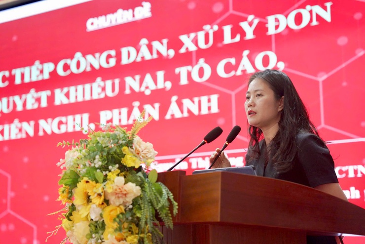 Hội nghị Tập huấn nghiệp vụ công tác tiếp công dân, xử lý đơn thư khiếu nại, tố cáo kiến nghị, phản ánh năm 2026- Ảnh 5.