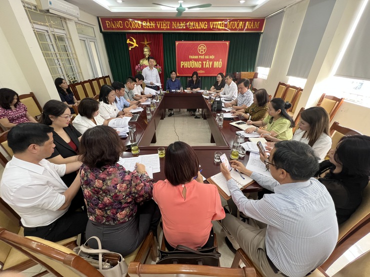 Phường Tây Mỗ: Tập trung chỉ đạo, triển khai công tác tuyển sinh năm học 2026-2027- Ảnh 1.