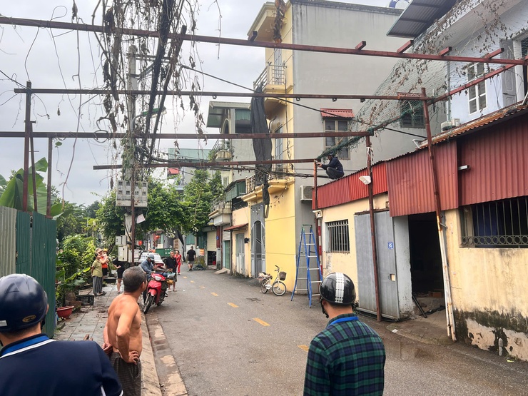 Phường Lĩnh Nam ra quân khắc phục “điểm nghẽn” trật tự đô thị- Ảnh 9.
