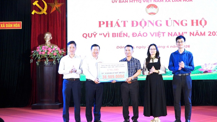 DÂN HOÀ PHÁT ĐỘNG ỦNG HỘ QUỸ "VÌ BIỂN, ĐẢO VIỆT NAM" NĂM 2026- Ảnh 1.