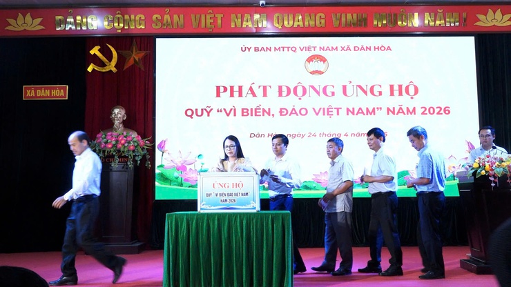 DÂN HOÀ PHÁT ĐỘNG ỦNG HỘ QUỸ "VÌ BIỂN, ĐẢO VIỆT NAM" NĂM 2026- Ảnh 8.